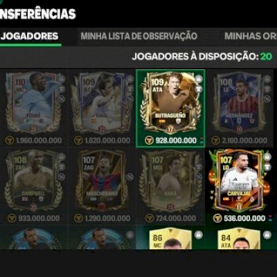 Conta muito boa de FC mobile