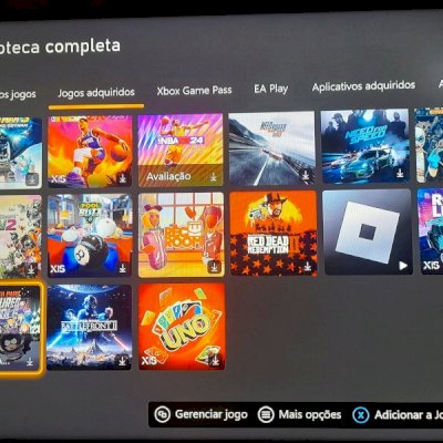 Conta xbox series x/s e one. Full acesso 