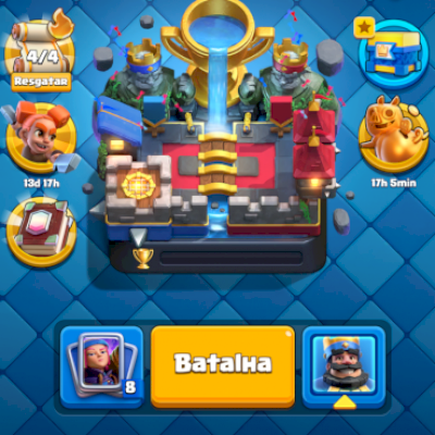 Conta Clash Royale + Clash of Clans 