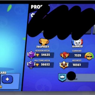 Conta Brawl Stars exótica e gemada 