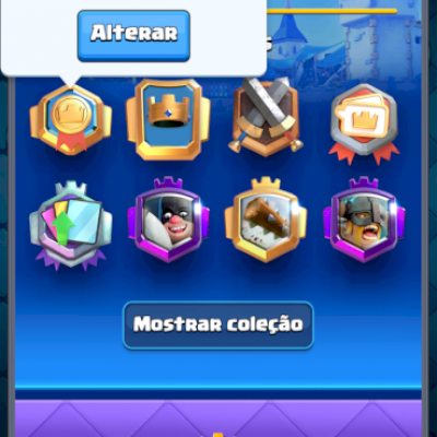 conta de clash royale arena 19 5 anos de jogo 