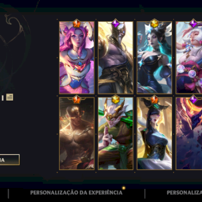 Conta Wild Rift lvl 141 com Syndra Guardiã Estelar de Prestígio 