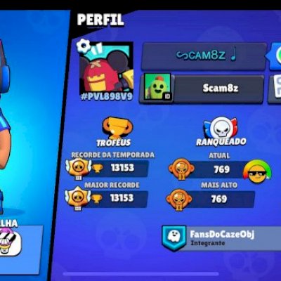 Conta rara (promoção) Brawl Stars 