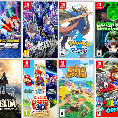 Conta Nintendo Switch 8 Jogos 
