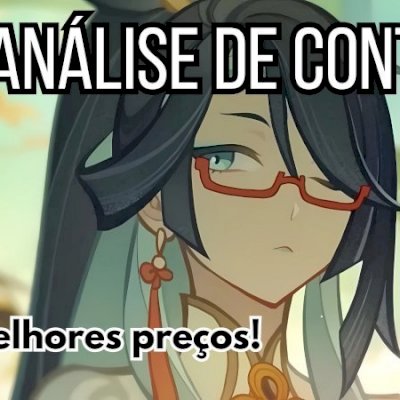 ANÁLISE DE CONTAS - GENSHIN IMPACT