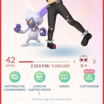 Conta lvl 42