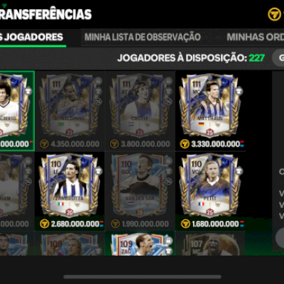Conta FC Mobile