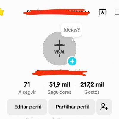 Tiktok 51k seguidores orgânicos 