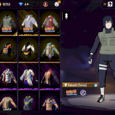 LEVEL 37, 4 PASSES, SASUKE, KASASHI E JIRAYA