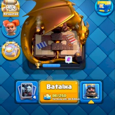 Conta Clash Royale 