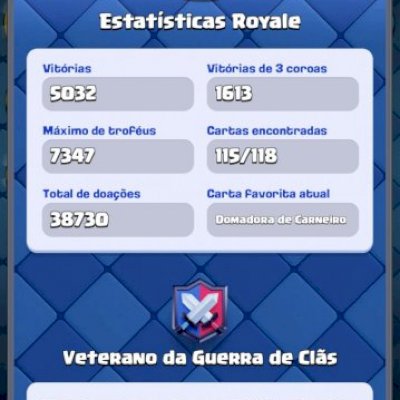 Vendo conta Clash royale