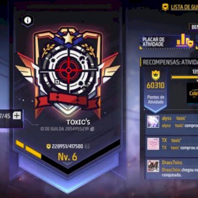 Vendo guilda nível 6