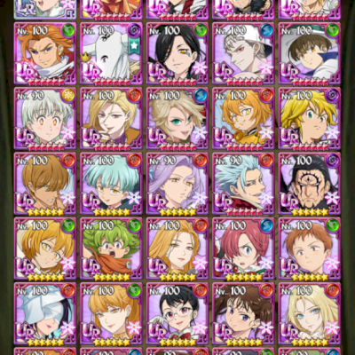 CONTA 7DS GRAND CROSS CC BOX 4M 300MIL MUITOS PERSONAGENS (GLOBAL)
