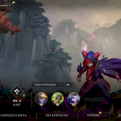 Conta de WR, com preço negociável 
