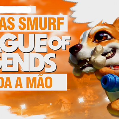 CONTA SMURF LVL 30 UPADA A MÃO 