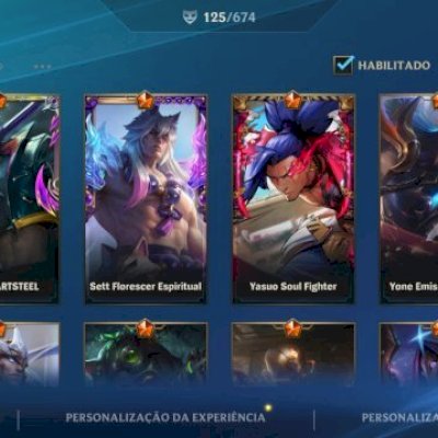Conta de Wild Rift à venda – Level 121 | 125 Skins |