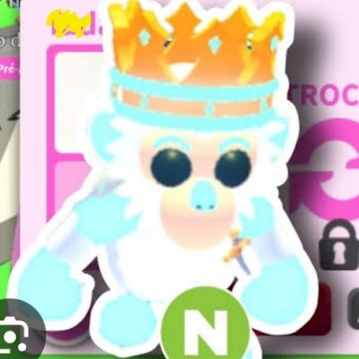 VENDO MACACO-PREGO NOBRE NEON DO ADOPT ME