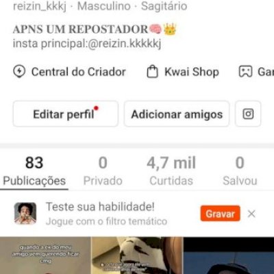 CONTA COM 19k e com mais de 1M de visualizações