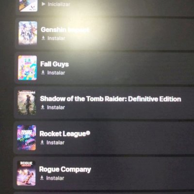 conta da epic games com fortnite, gta v entre outros jogos 