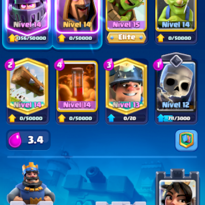 Conta de clash recém criada