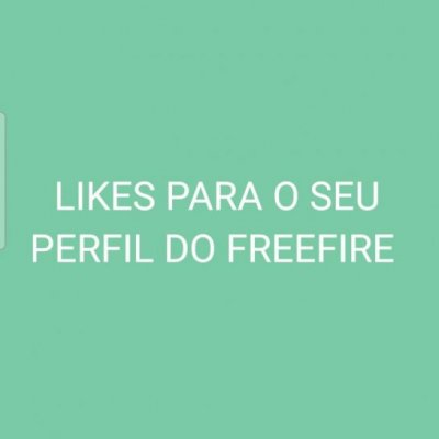 Likes no seu perfil do freefire 