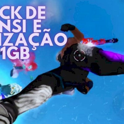 PACK  DE SENSI,OTIMIZAÇÕES COM PAINEL SECRETO E MUITO MAIS! +1GB!!