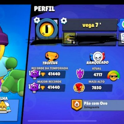 CONTA BRAWL STARS 41K🏆 Muito gemada!! Precinho💸