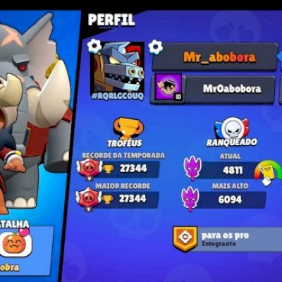 Vendo conta de braw stars 