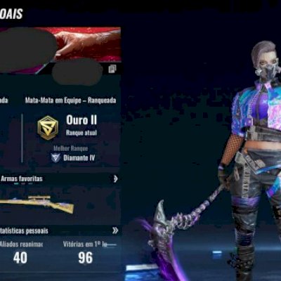 Conta Blood strike level 50, ótima pra quem tá começando.