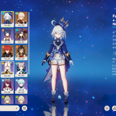 KAZUHA + NAVIA + JEAN + TIGHNARI + FURINA + MOCHILEIROS AR 47
