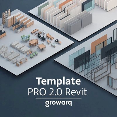 Template Revit Arquitetura Growarq Pro 2.0 + drive plus varios curso Arquitetura