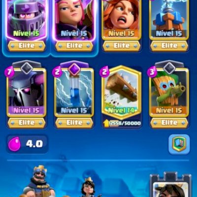 CONTA DE CLASH ROYALE OTO PATAMAR