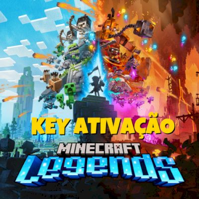 Minecraft Legends - PC ou XBOX Código/Key (25 Dígitos) 