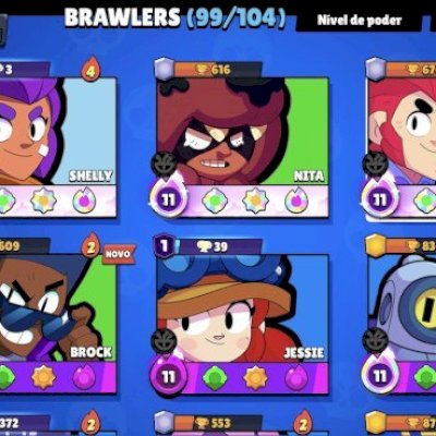 Conta incrível de Brawl Stars Black Friday