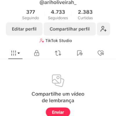 Tiktok 4k ativa