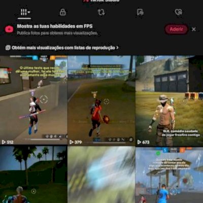 Conta de ttk com mais de 28 k de seguidores 