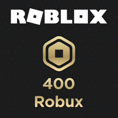 Gift Card de 400 Robux (ENTREGA AUTOMATICA)