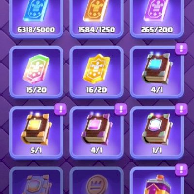A melhor conta Full de CLASH ROYALE disponível do momento ( BARBADA)