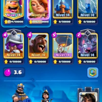 CLASH ROYALE 7K TROFÉUS NIVEL 43 