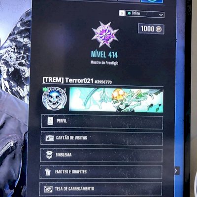 CONTA LVL400+ COM TODOS OS PASSES +1000 CP