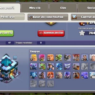 Conta Clash of Clans Full 