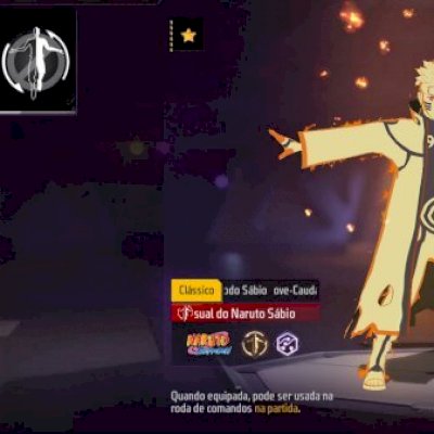 Conta com Kakashi e Naruto 