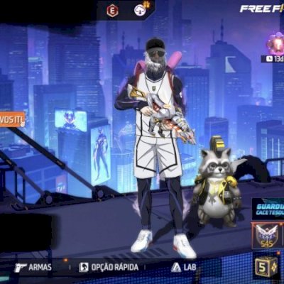 Conta Free Fire boa Vários itens 