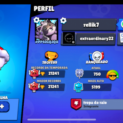 🚀 Conta de Brawl Stars TOP – Entrega Imediata!