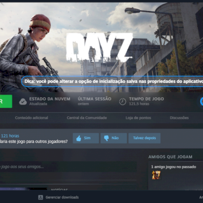 Conta full acesso com o Dayz e outros jogos q comprei.
