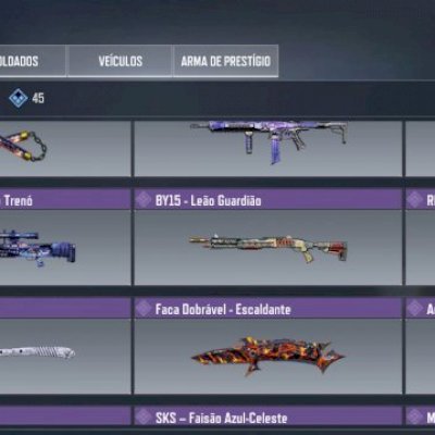 Conta com arma lendaria