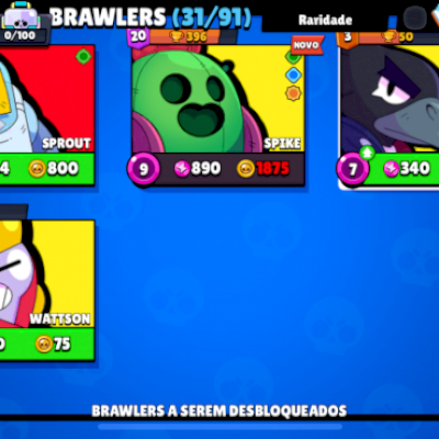 Vários Brwlers lendários 