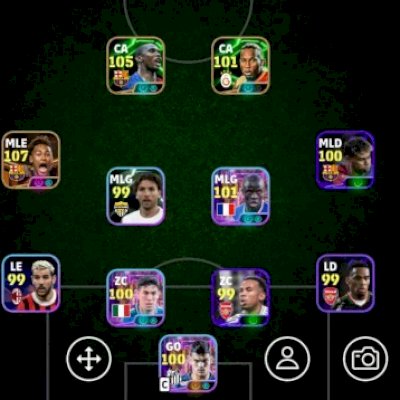 Conta efootball com neymar Prime e Eto