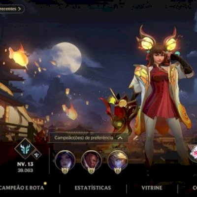 Conta Ex-GM COM TODOS OS CAMPEÕES E MAIS ALGUMAS SKINS LENDÁRIAS 