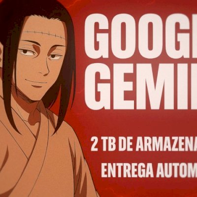 GEMINI PRO + VEO3 + FLOW + 2 TB DE ARMAZENAMENTO 